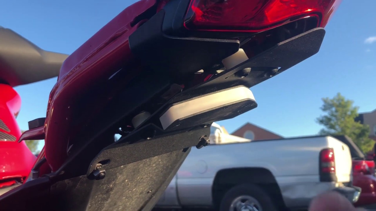 New Rage Cycles Fender Eliminator Kit install on Ducati 797/1200