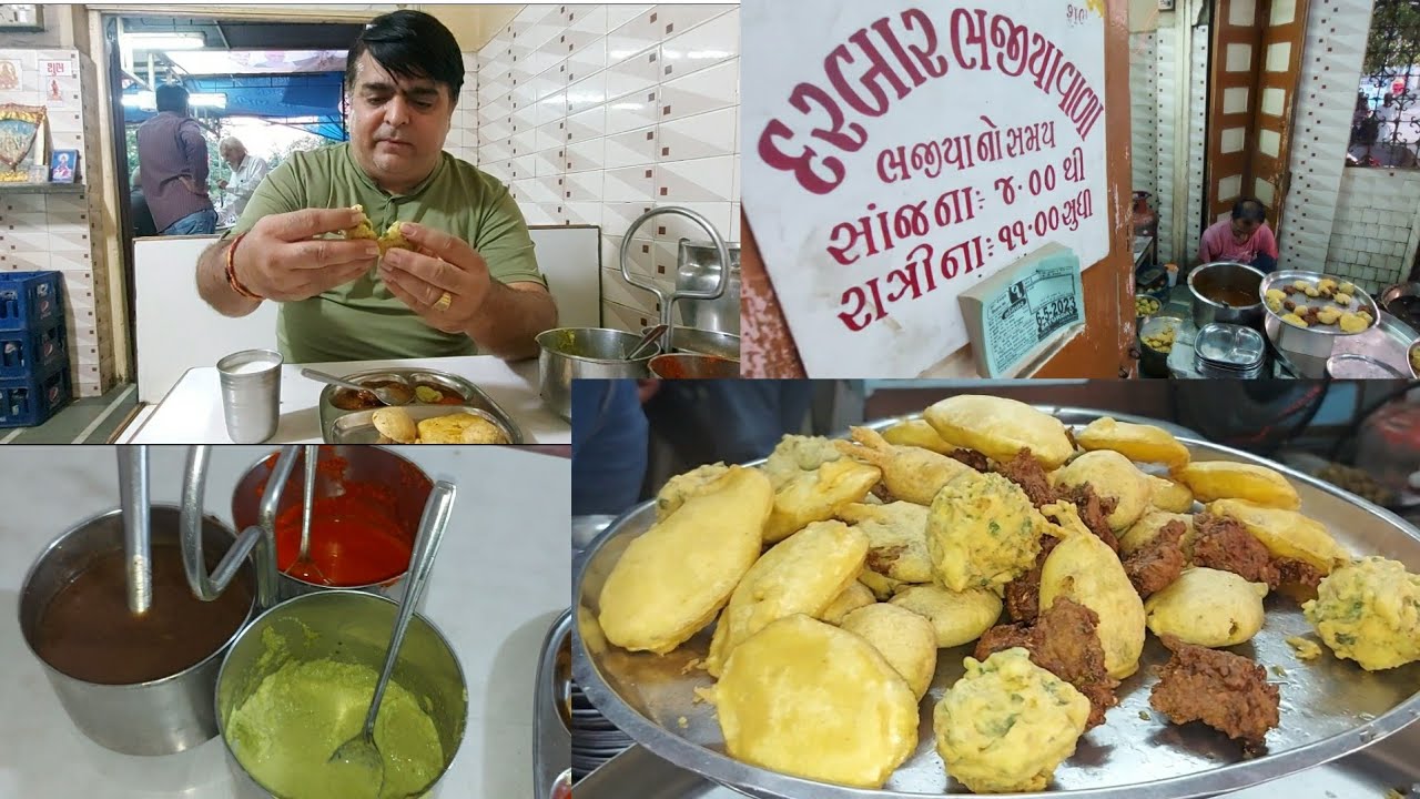આ ભજીયા ખાવા 60 વર્ષોથી 3 પેઢીઓ ગોંડલ આવે | આ મર્ચા ભજીયાનો મસાલો વિદેશ પણ જાય છે | દરબારના ભજીયા