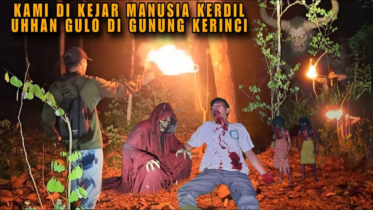 🔴MUNCULNYA MANUSIA KERDIL DAN SOSOK IBLIZ RAKSASA GUNUNG KERINCI