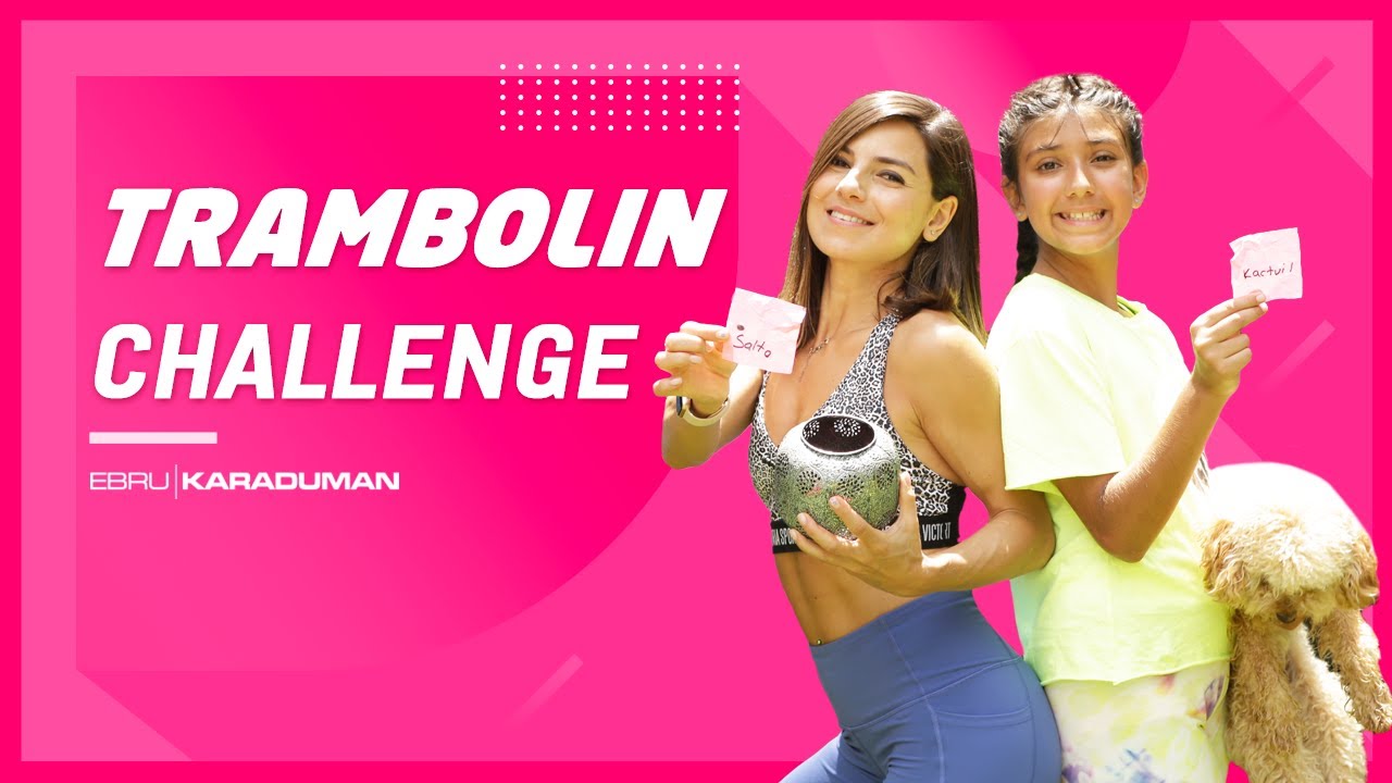 Ada'nın Trambolinini Ele Geçirdim! | Trambolin Challenge