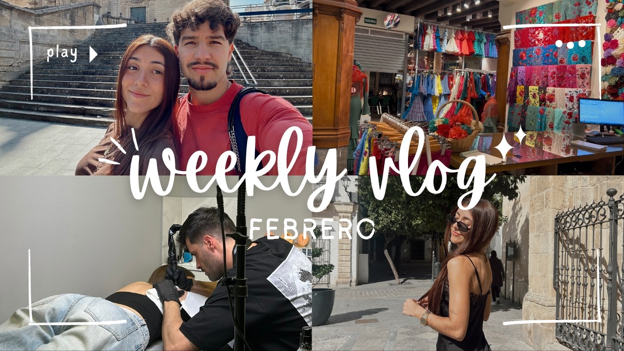 Jerez, trajes de flamenca y tatu nuevo *weekly vlog*