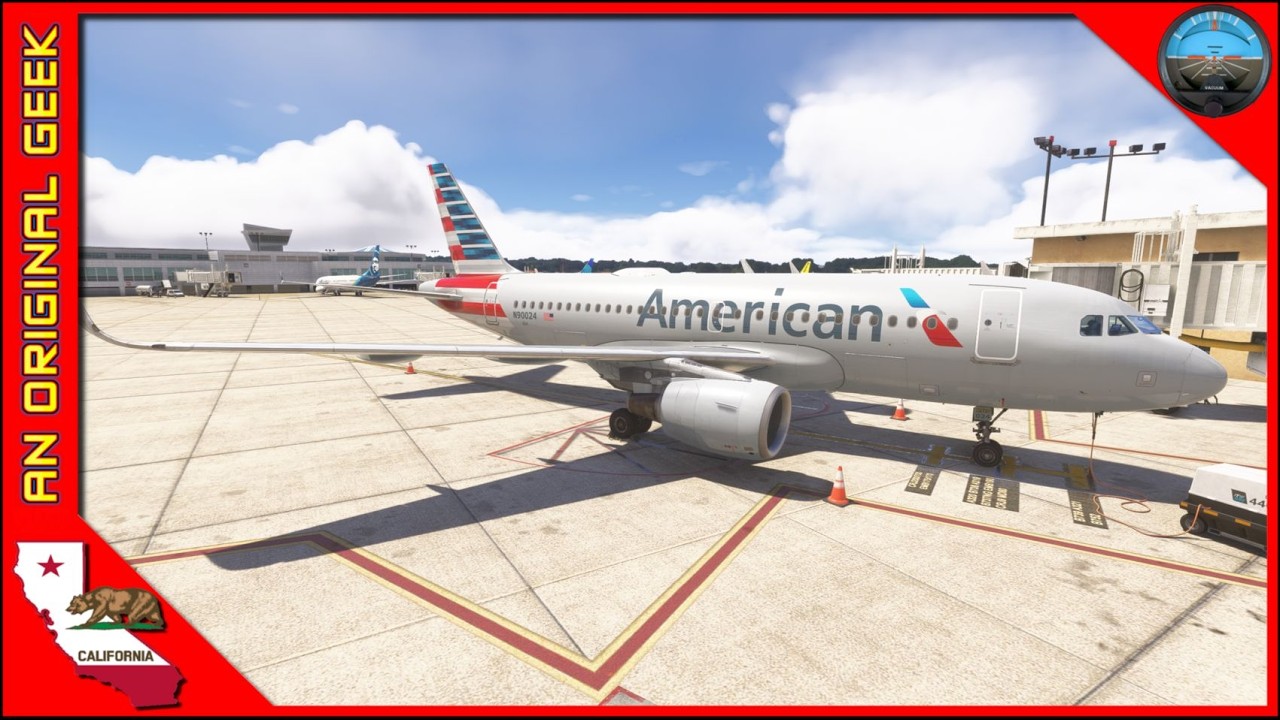 MSFS24 | KPHX to KSNA | Bumpy Unusual RNAV 02L Approach