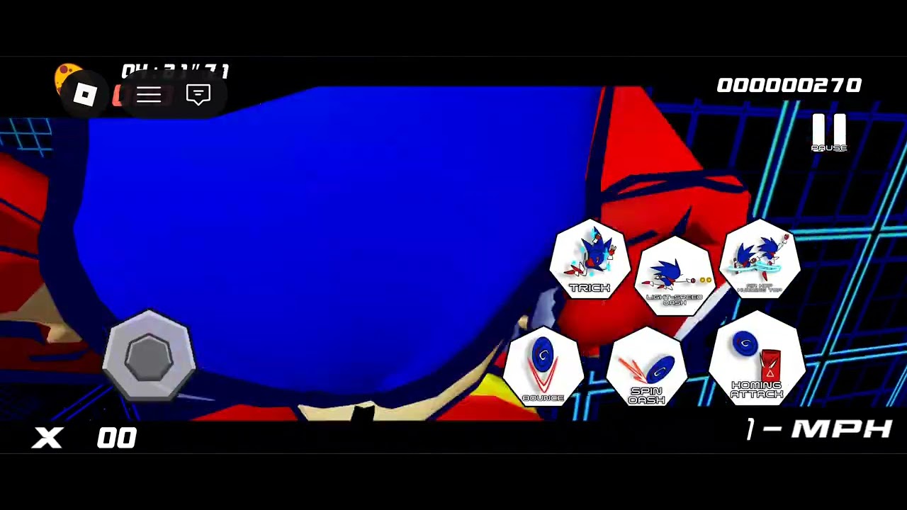 I'm playing sonic rerush