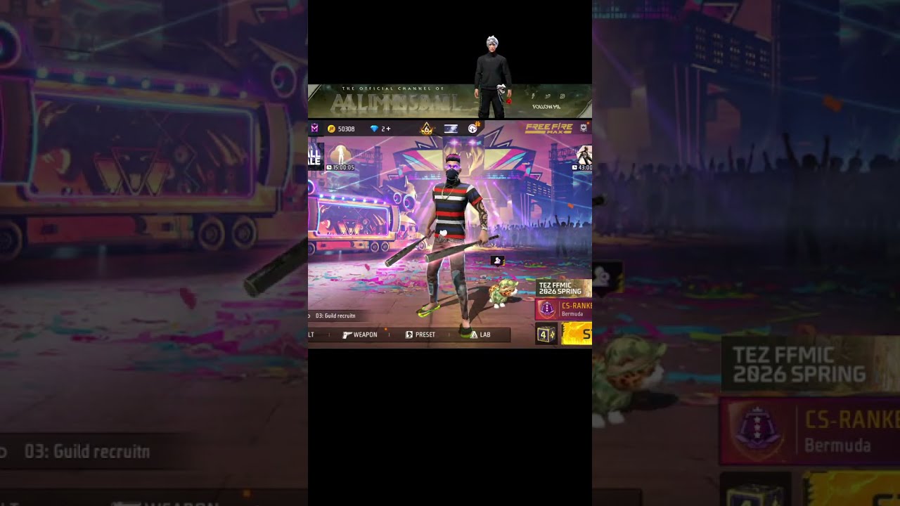 LIVE 🔴 1 Vs 6 Guild test 🔥 | MEESU FF LIVE 🚀 | Free Fire Gamepaly #freefire #meesu live #gyangami