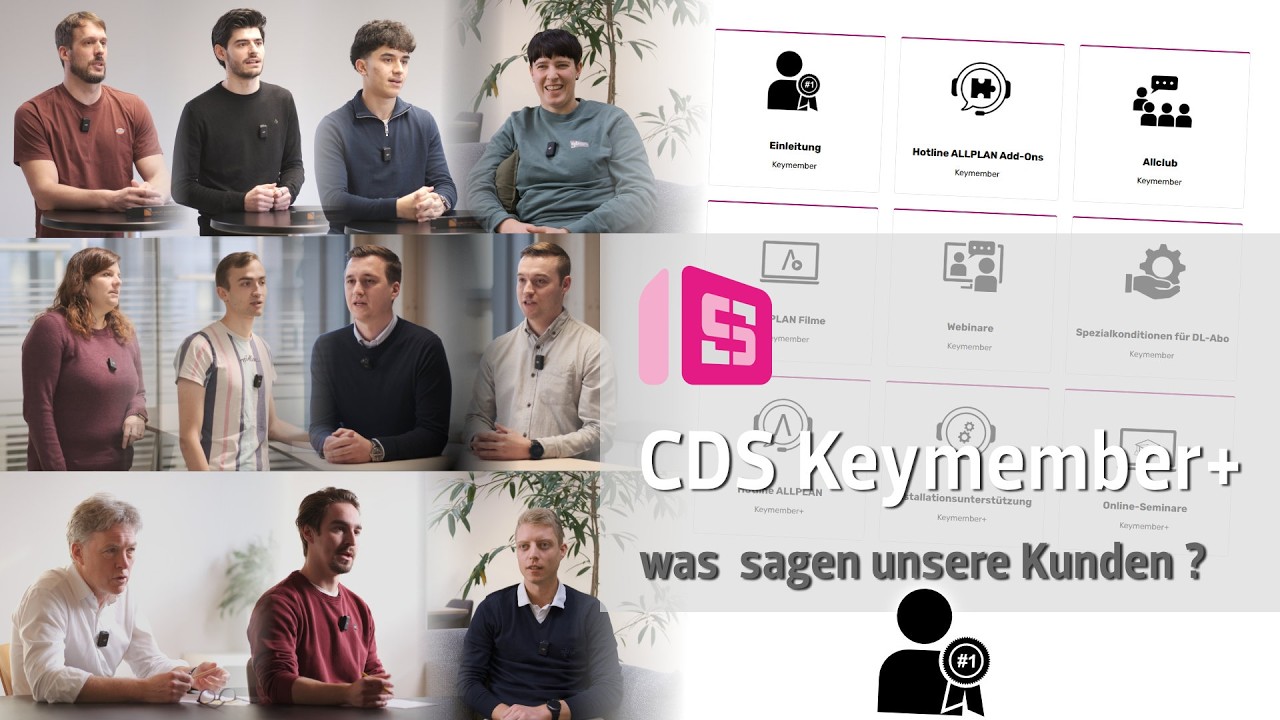 CDS Keymember+ für ALLPLAN - was sagen unsere Kunden?