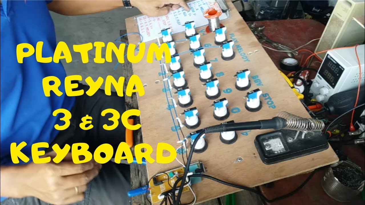 PLATINUM REYNA 3 & 3C KEYBOARD | RA04906