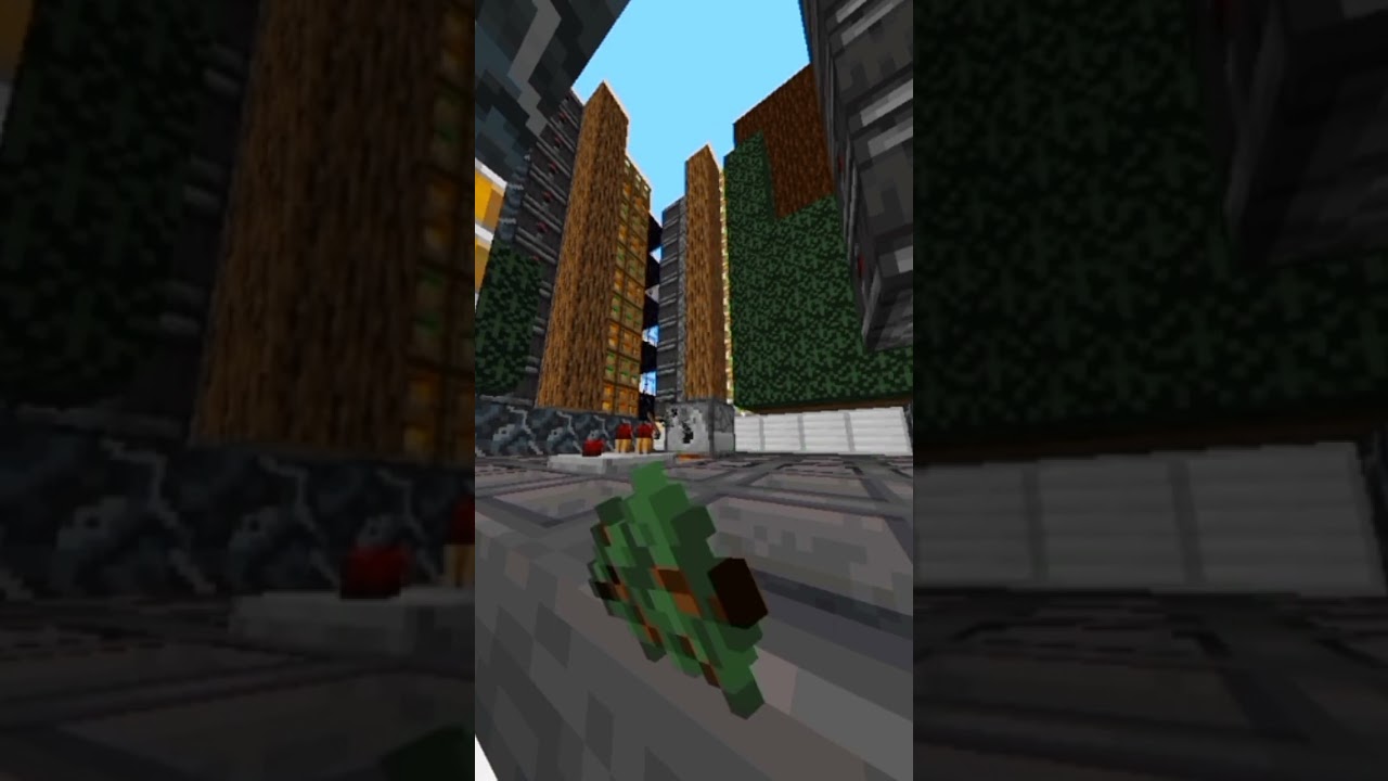 Universal Tree Farm in Minecraft BE 1.21 