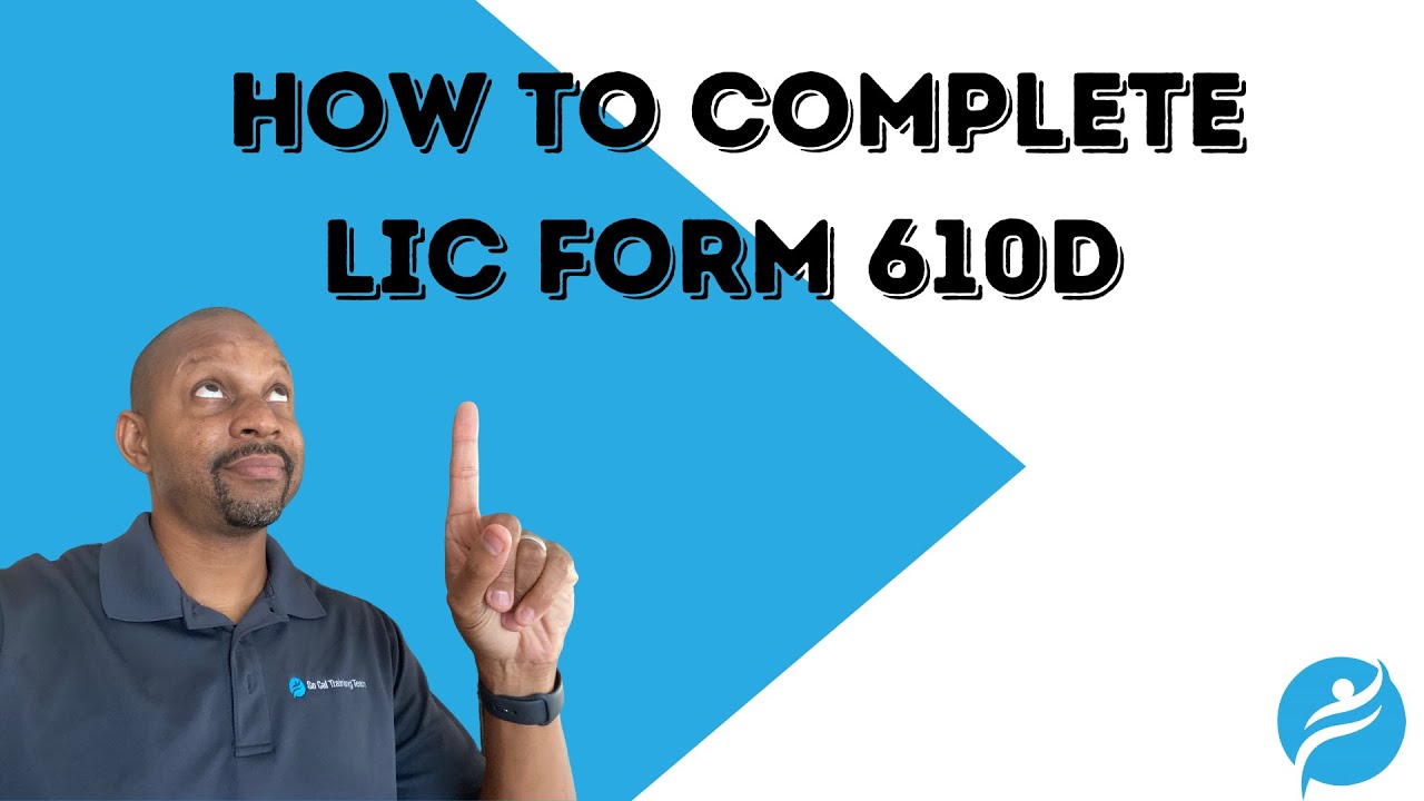 How to Complete LIC 610D Community Care Licensing (Adult Residential Facility)