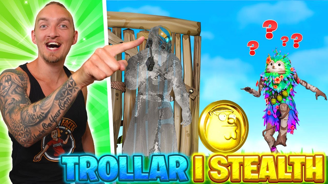 TROLLAR MINA MOTSTÅNDARE SOM OSYNLIG I FORTNITE