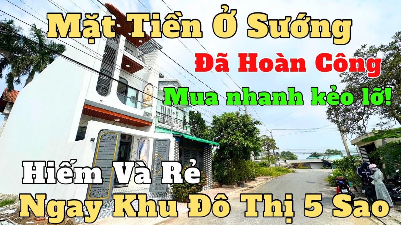 Chủ Ngộp Bán Gấp Nhà Mặt Tiền Kinh Doanh Giá Rẻ Ngỡ Ngàng Đã Hoàn Công Ngay Khu Đô Thị 5 Sao