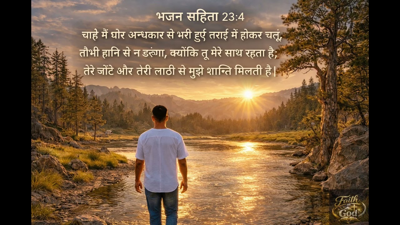 ✨यीशु मेरे साथ है | भजन संहिता 23:4 |Hindi christian worship song 2026|#hindichristiansong ✨