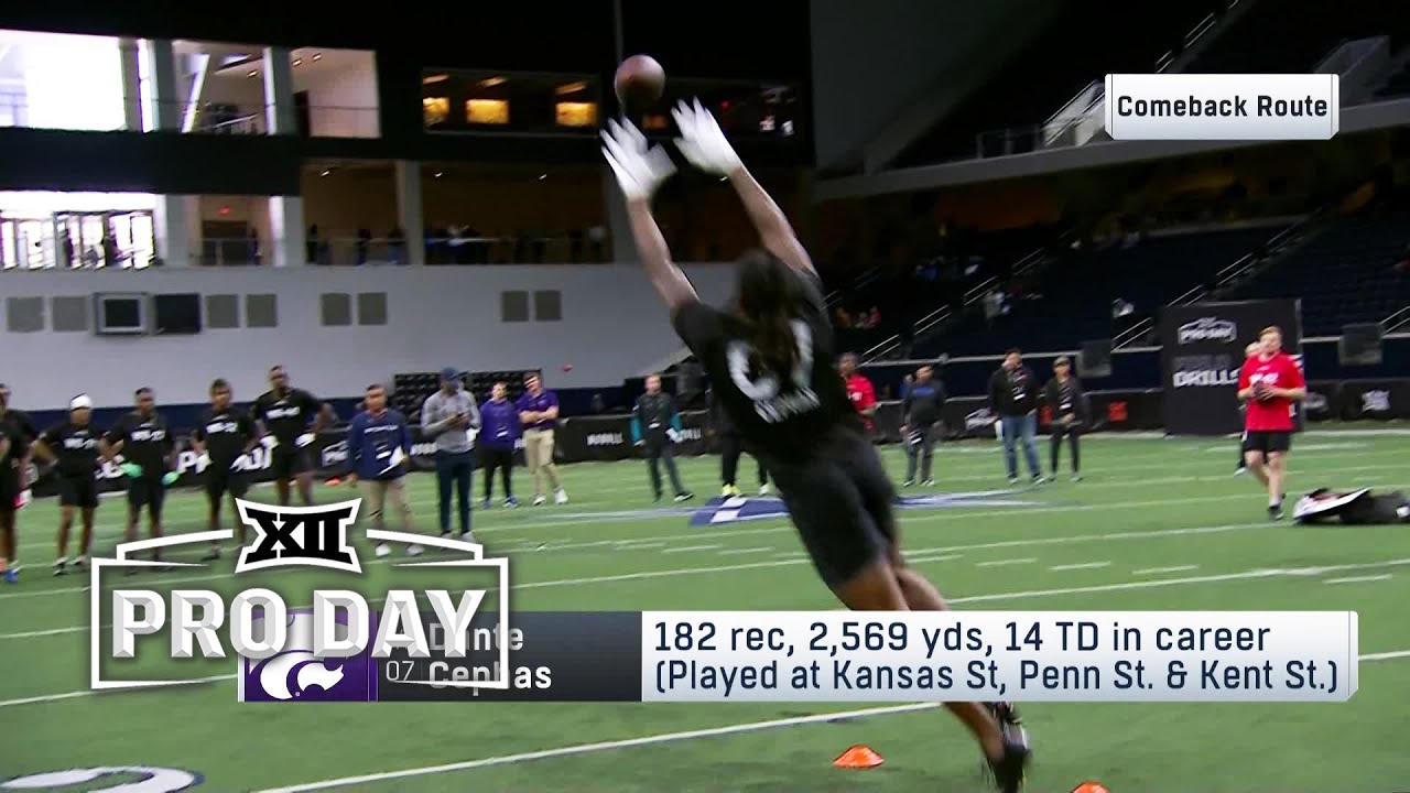 Best of WR Drills | Big 12 Pro Day 2025