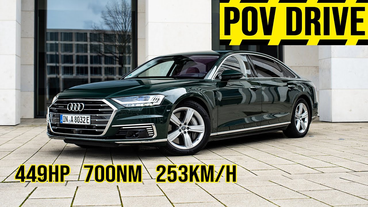 2020 Audi A8L 60tfsi e quattro | 254KM/H, 449HP, 700Nm Autobahn | POV REVIEW