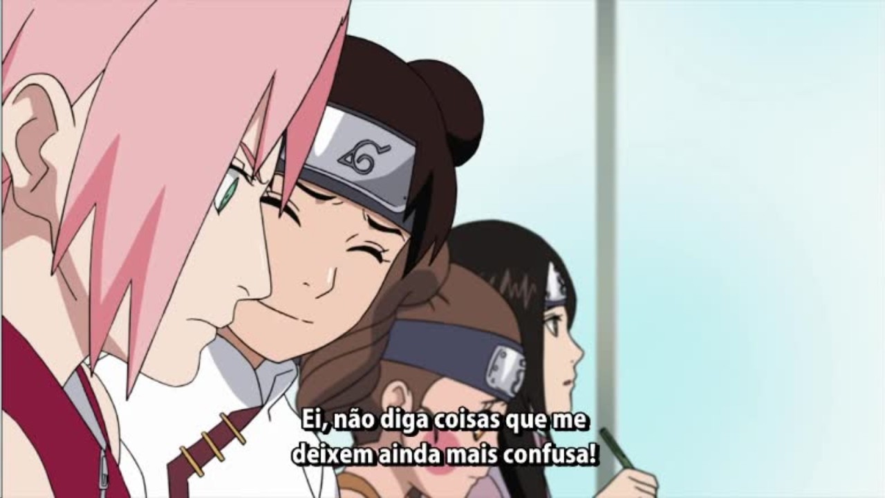 AS KUNOICHIS LUTANDO NO EXAME CHUNIN EM NARUTO SHIPPUDEN_ Sakura, Ino, Tenten, Ajisai etc..