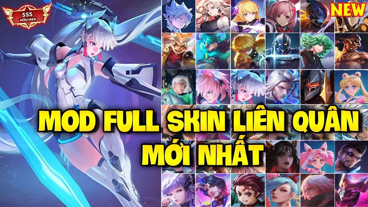 Hướng Dẫn MOD Skin Liên Quân Full Hiệu Ứng Mới Nhất Mùa S1 2026 Cho Android 14 & IOS Sau Update Ver7
