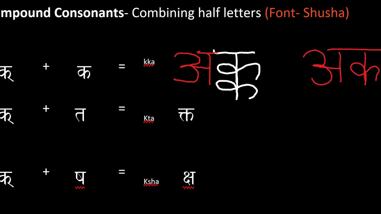 16  Compound Consonants Part 1