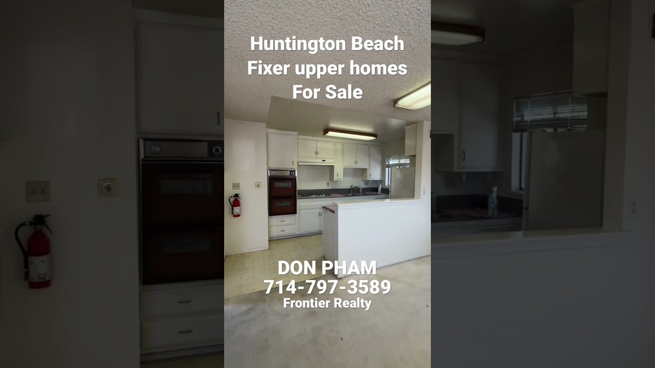 Mua Nha o My, Huntington Beach, mua rẻ về sửa lại. Dia Oc California #shorts