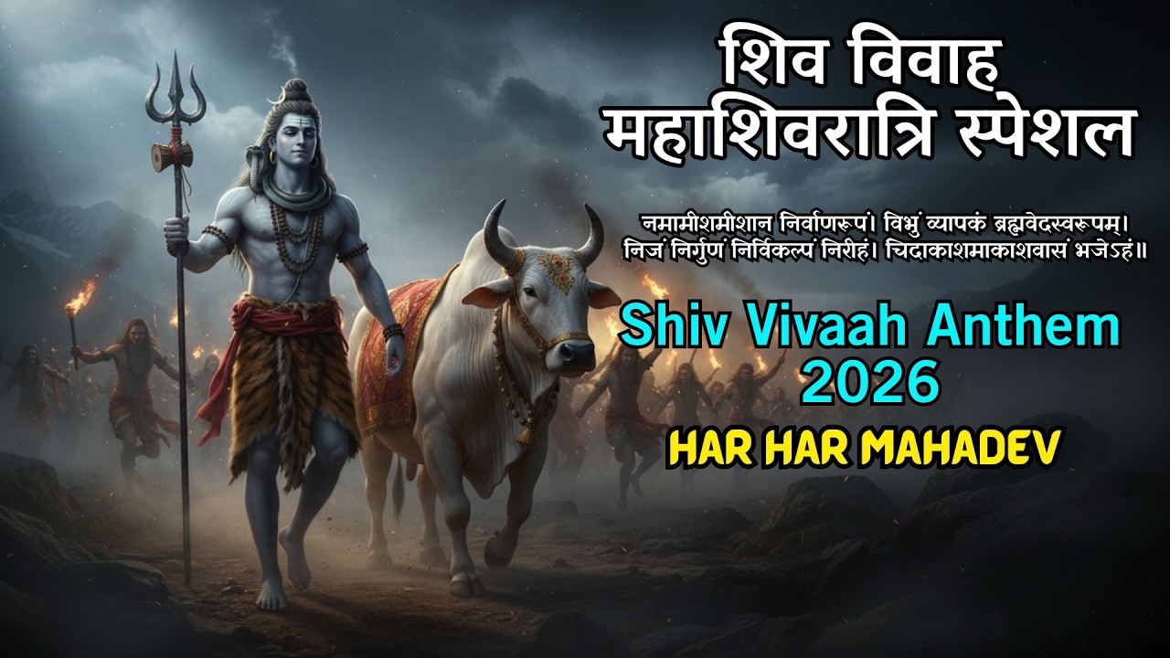 डम डमा डम – शिव विवाह महाशिवरात्रि स्पेशल | भूतों की टोली, देवों की सेना | Shiv Vivaah Anthem 2026
