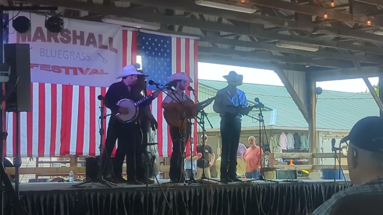"Gone" - Riley Gilbreath and Lonestar Blue- Marshall Bluegrass Festival Thursday July 24, 2025