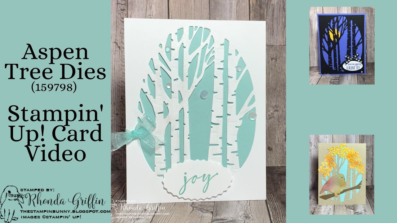 Aspen Tree Dies Video Stampin' Up!
