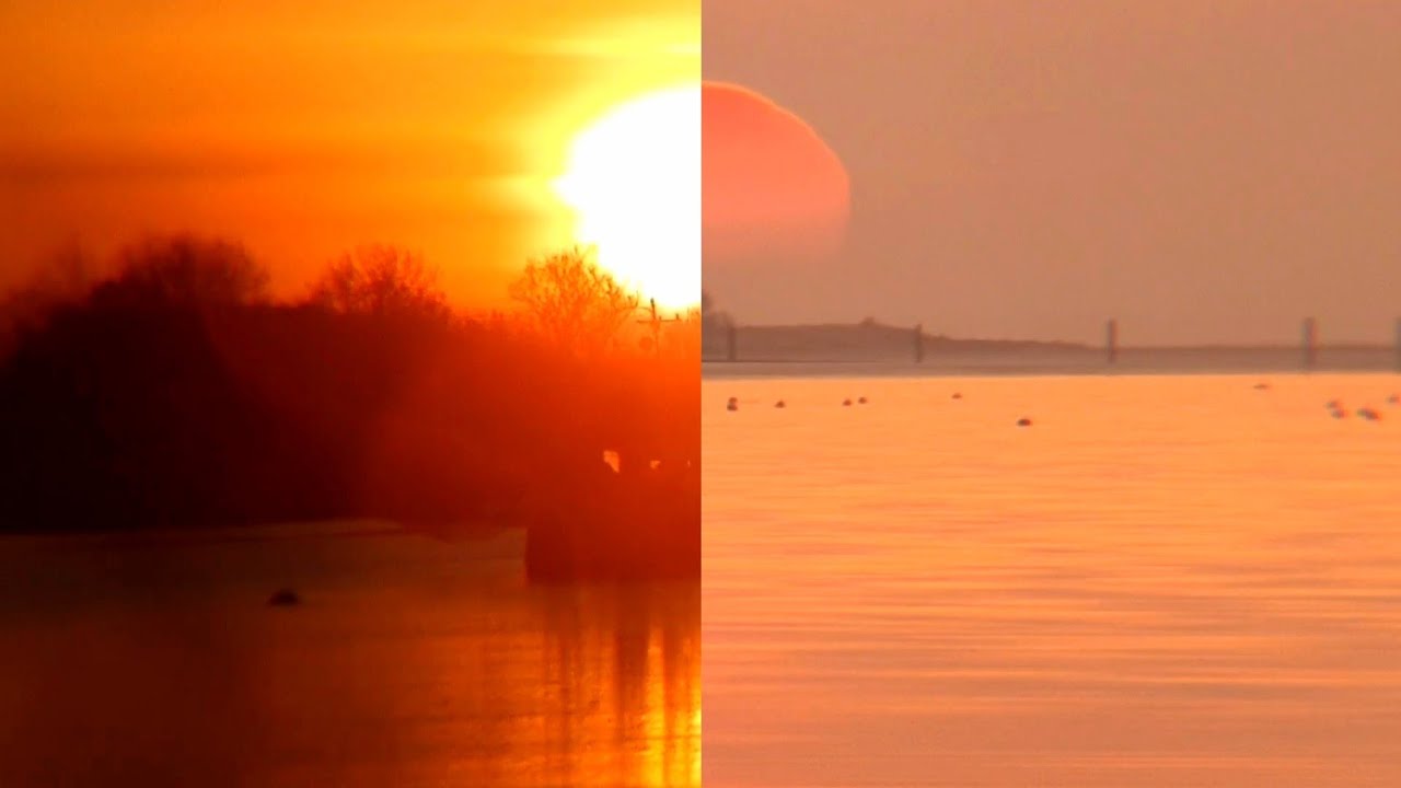 Le soleil, de son lever à son coucher