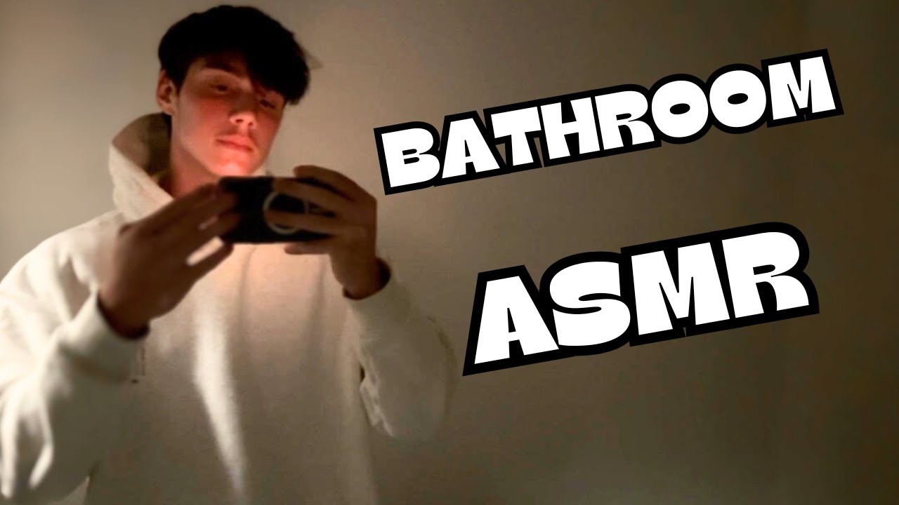 LOFI Bathroom & Camera Tapping ASMR