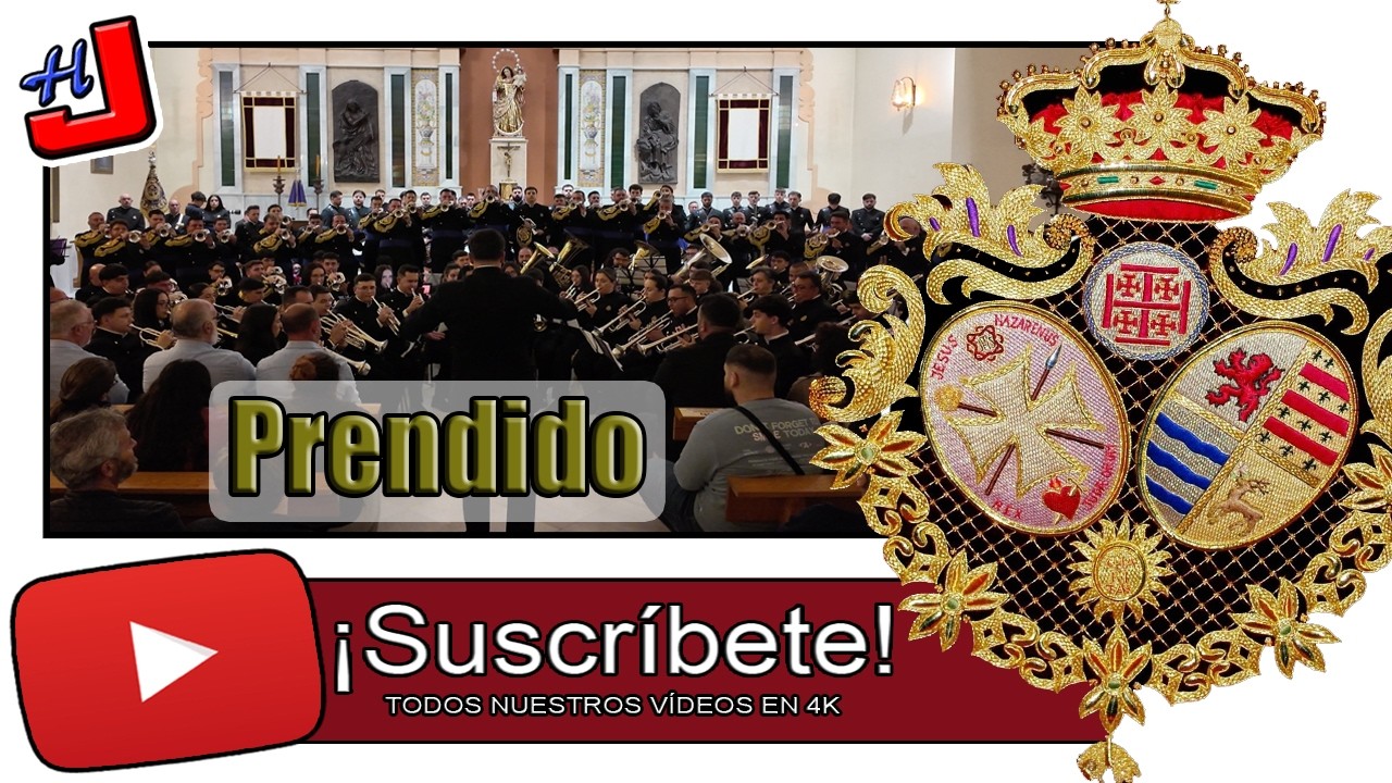 🎼 Marcha: PRENDIDO 🎺 BCT Jesús Nazareno ⚜️ 4K 📹