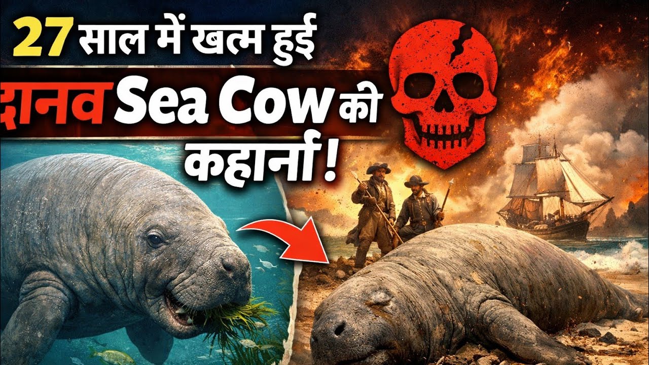 27 साल में खत्म हुई दानव Sea Cow की कहानी 😱😱 