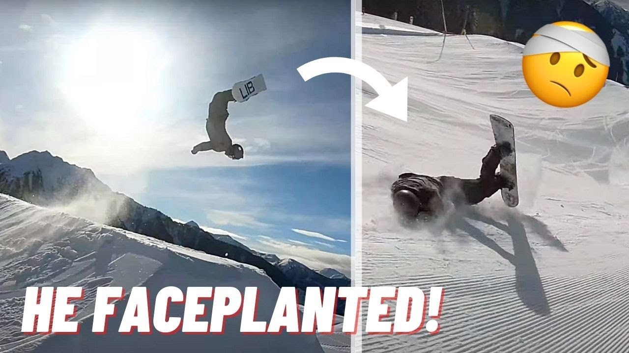 Crazy SNOWBOARDING Tricks and Fails in Schladming