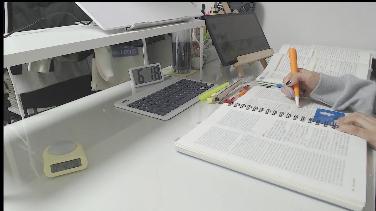 [26.02.22] Study with me l 장작소리asmr