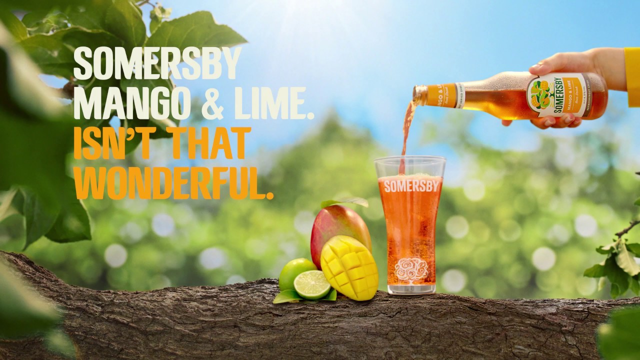 Somersby reklama Mango and Lime