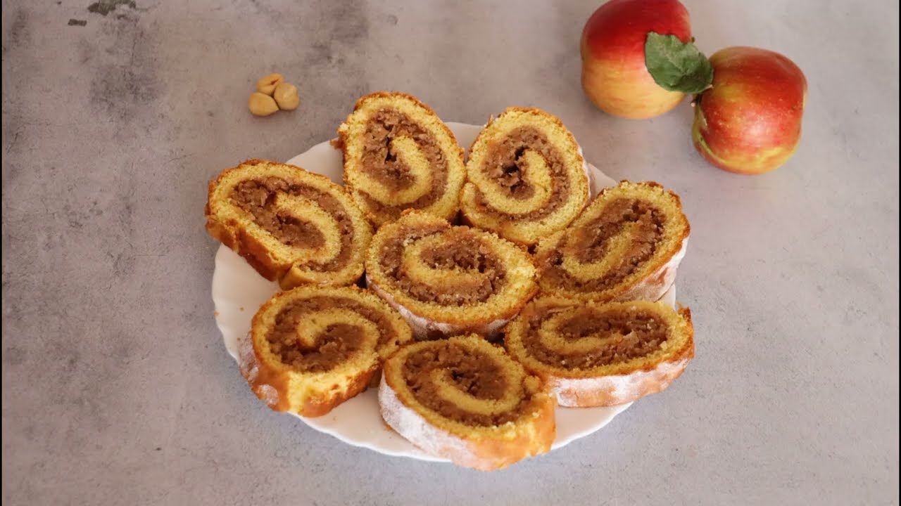 Rolat sa jabukama, mirisan, mekan sa merama na kašike