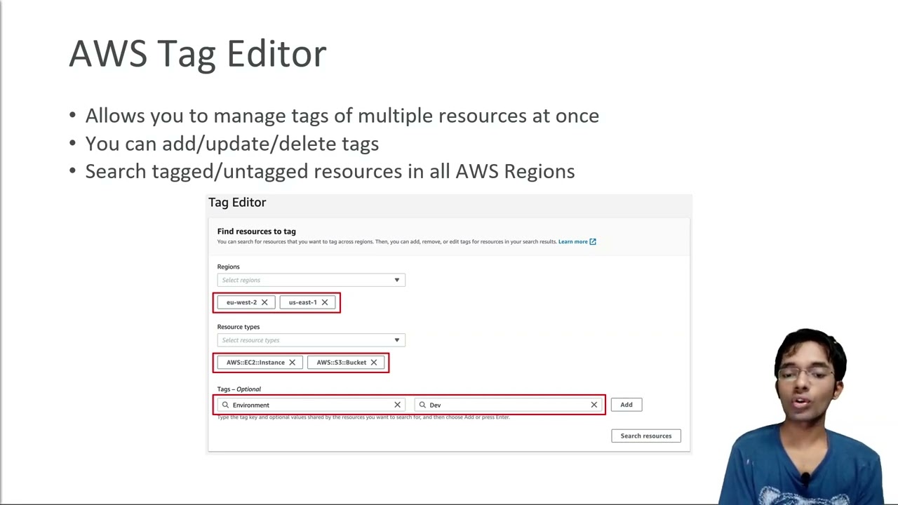 AWS Tag Editor, AWS Certified Solutions Architect Professional
