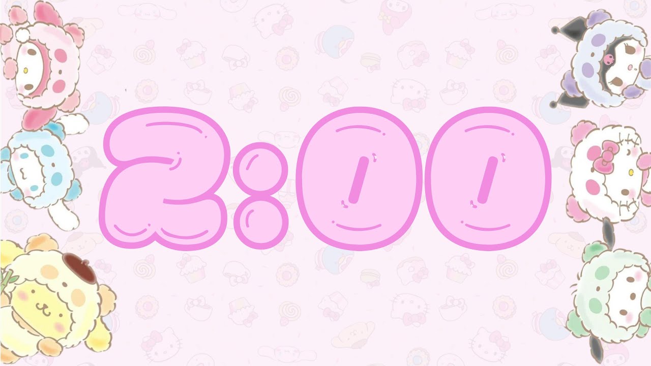 2 Minute Timer Sanrio - Calm and Relaxing Music