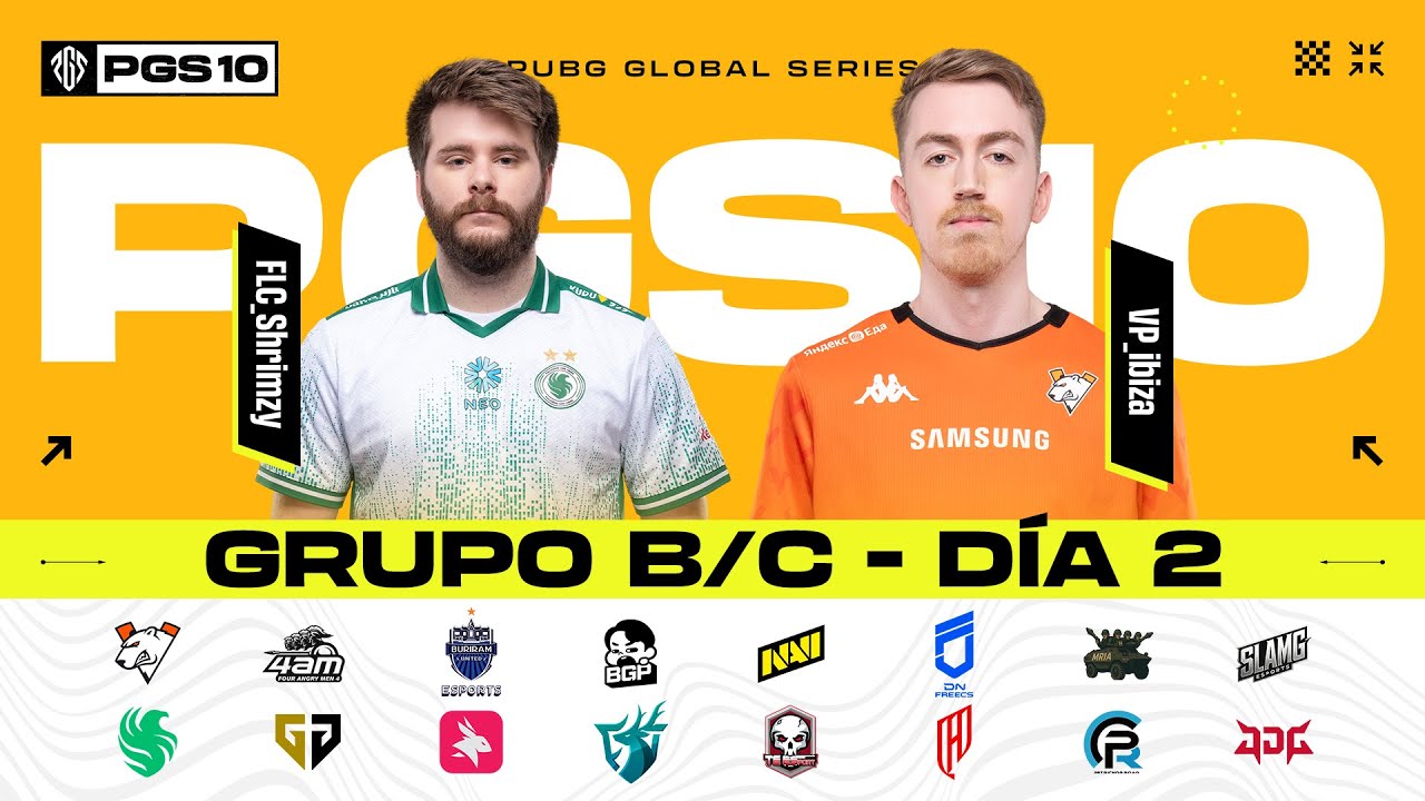 PUBG Global Series 10 - Fase de Grupos - DÍA 2
