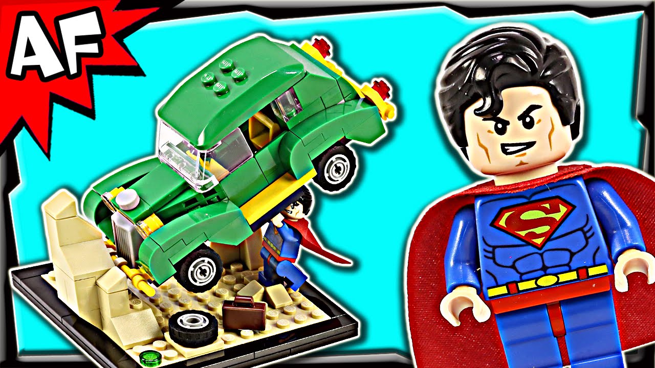 Lego Action Comics #1 Superman Exclusive SDCC 2015 Stop Motion Build Review