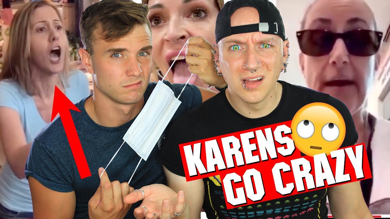 Reacting To Worst Anti-Mask Karens | Public Freakouts | Roly & Calum