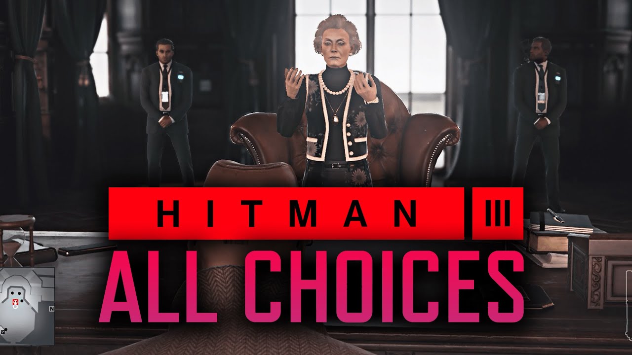 Hitman 3 - All Murder Investigation Endings // The Butler, Emma or Zachary