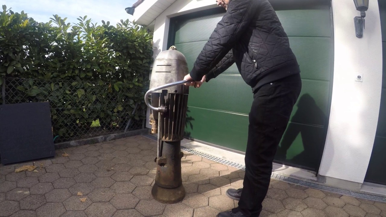 Pegson ER 2 Explosionsramme starten / Grabenstampfer wie Delmag H2S
