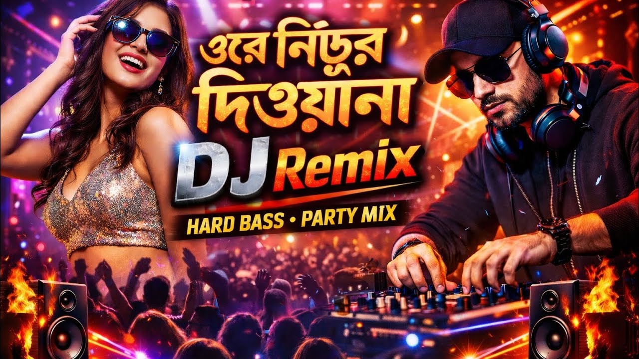 ওরে নিঠুর দিওয়ানা Dj Song | Bangla New Dj Song | Nuton Dj Gan 2026