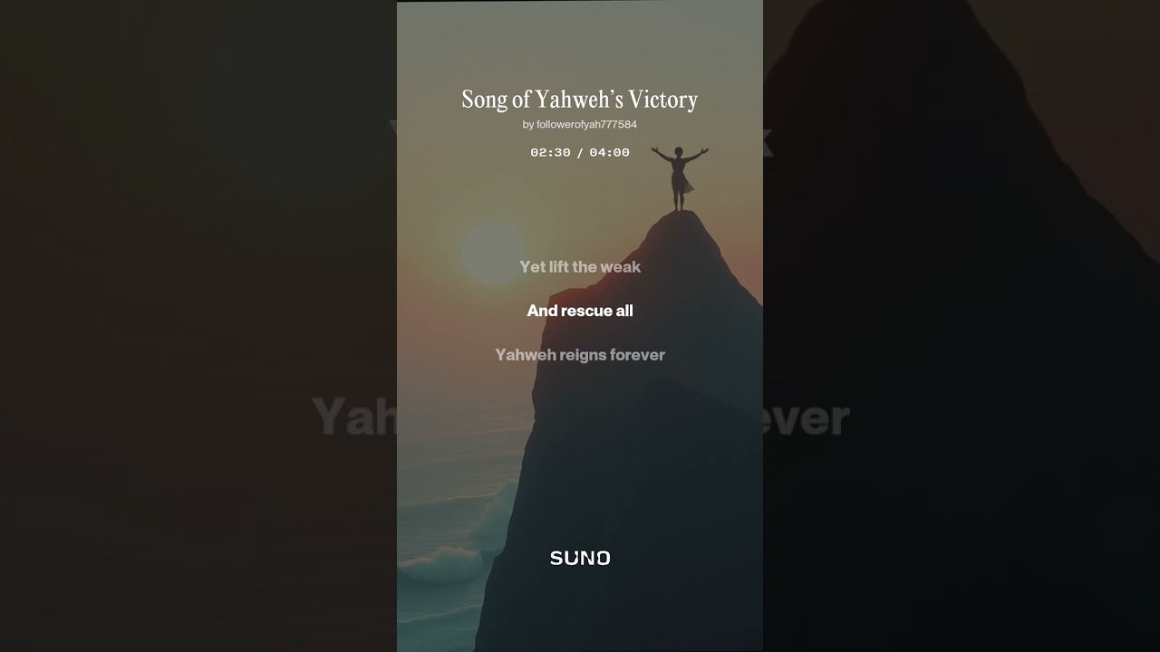 Song of Yahweh’s Victory