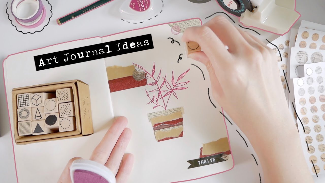 🎨 Simple Art Journal Ideas for Beginners