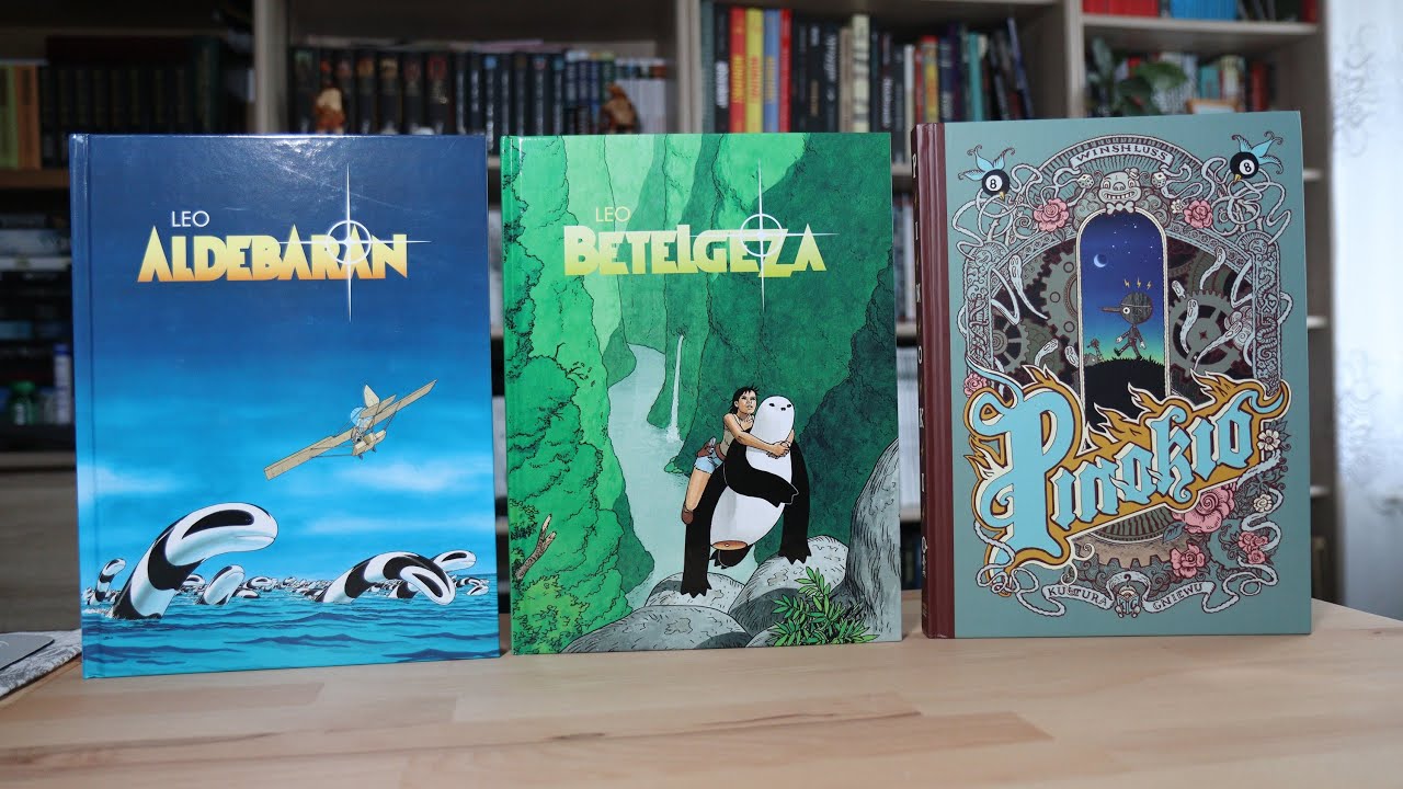 Komiksy "Aldebaran", "Betelgeza", "Pinokio"