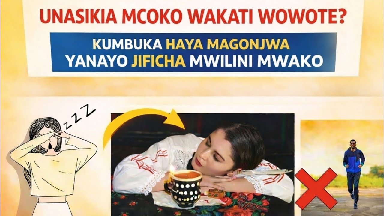 UNASIKIA MCOKO WAKATI WOWOTE?KUMBUKA HAYA MAGONJWA YANAYO JIFICHA MWILINI MWAKO