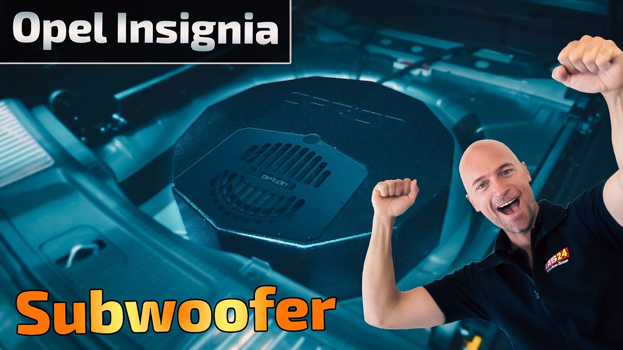 Opel Insignia A | Subwoofer versteckt einbauen | Option Drive10BR-A