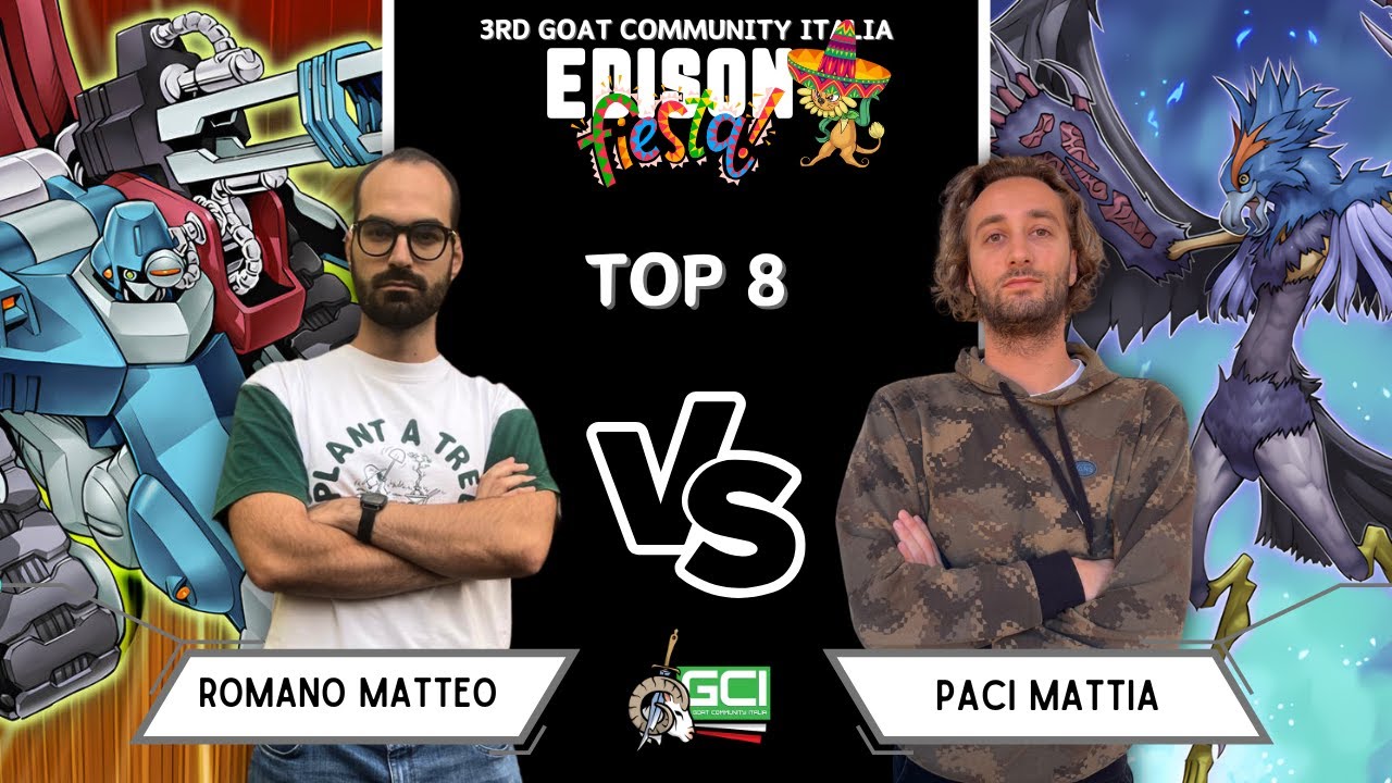 3rd GCI Edison Fiesta - Top 8 Machina Control (Romano M.) VS Blackwing (Paci M.)