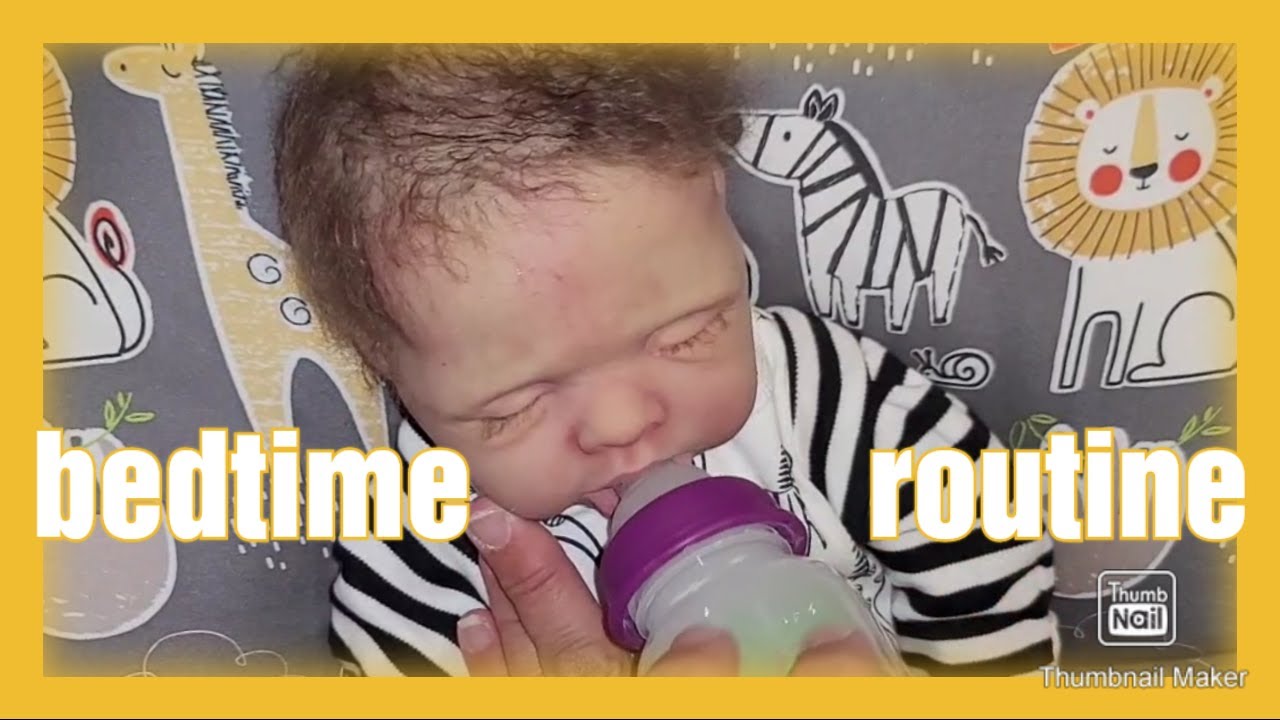 Full Body Silicone Baby Drink & Wet Bedtime Routine 🌙