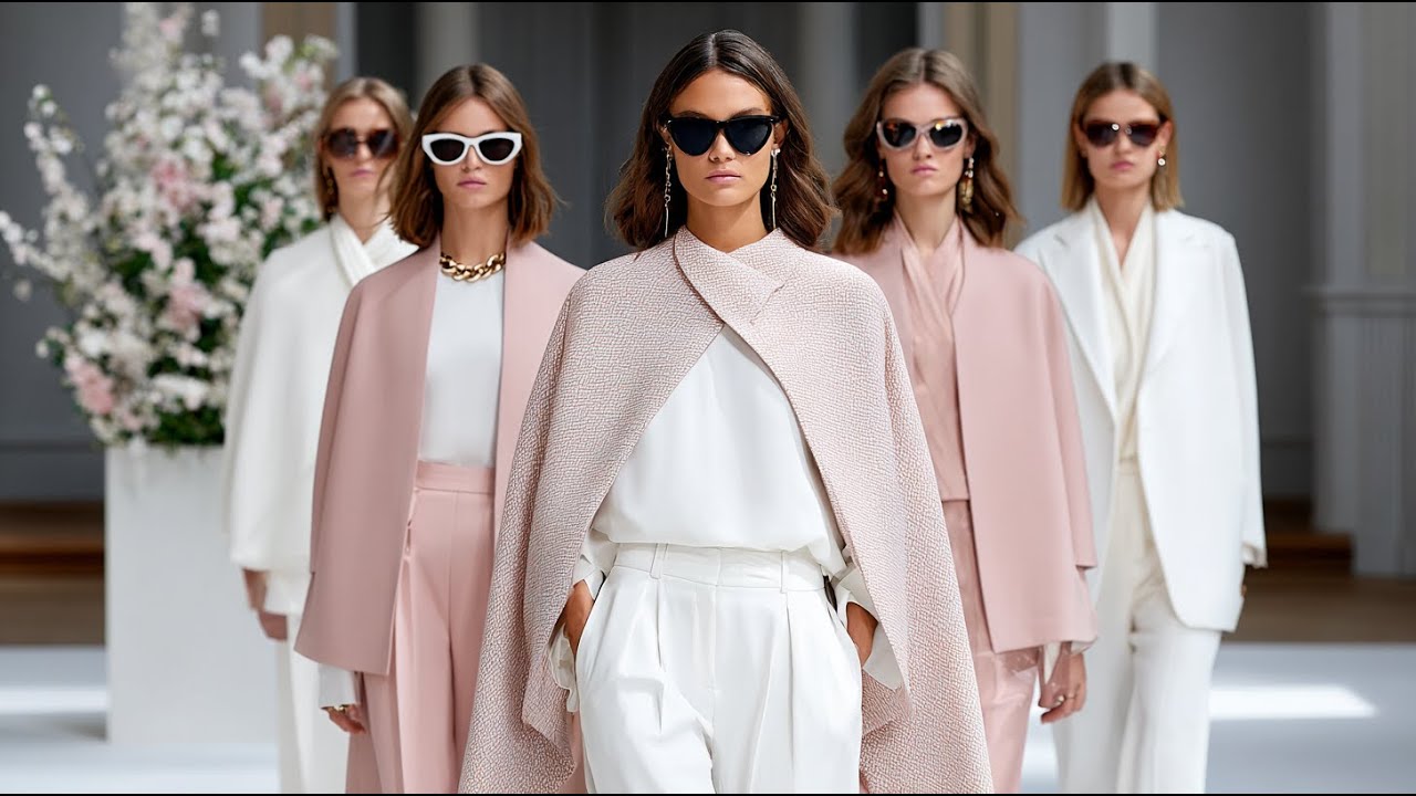 Весна 2026 от Max Mara | Нежно-розовый и кремовый – спокойная роскошь и минимализм