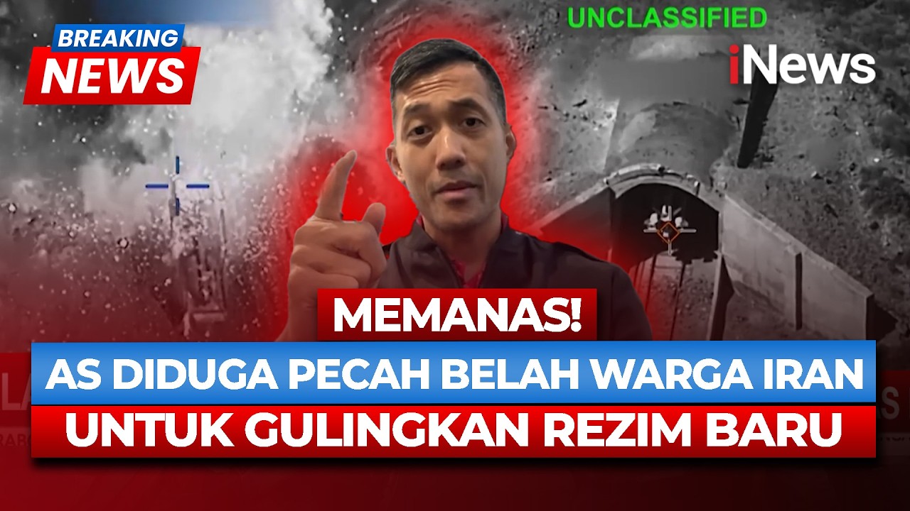 Pakar Geopolitik Bongkar! AS Siapkan Skenario Ganti Rezim Iran dengan Dekati Rakyatnya