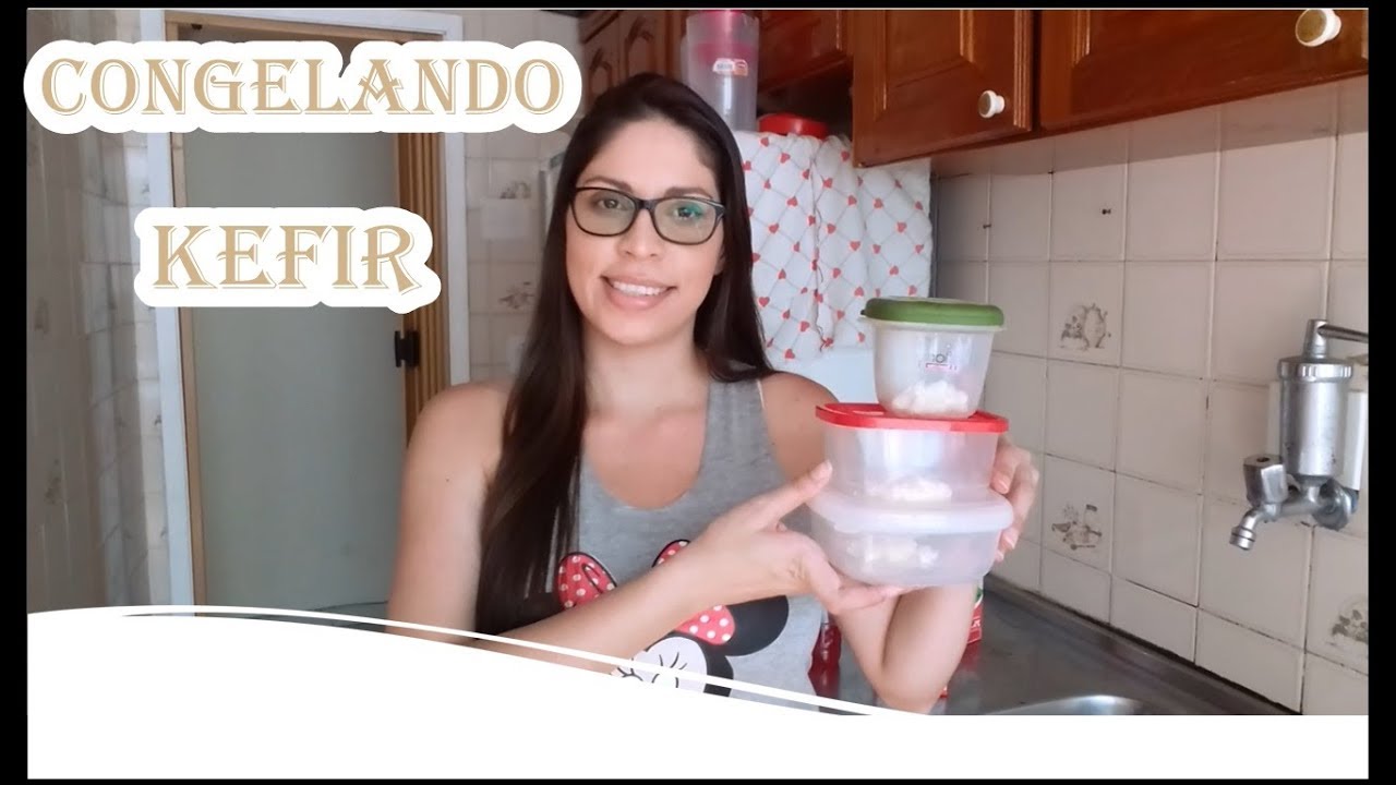 COMO CONGELAR O KEFIR